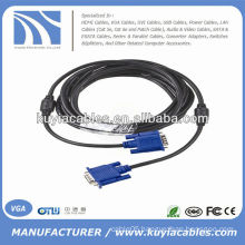 Premium Black VGA cable M to M extension cable